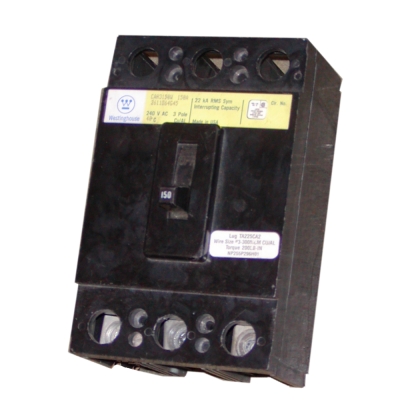 Westinghouse CHA Three Pole Circuit Breaker