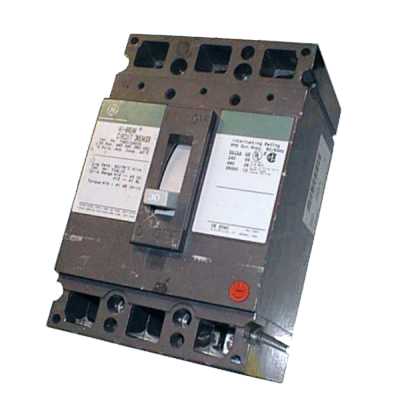 TED GE three pole circuit breaker