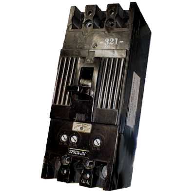 TFL GE three pole circuit breaker